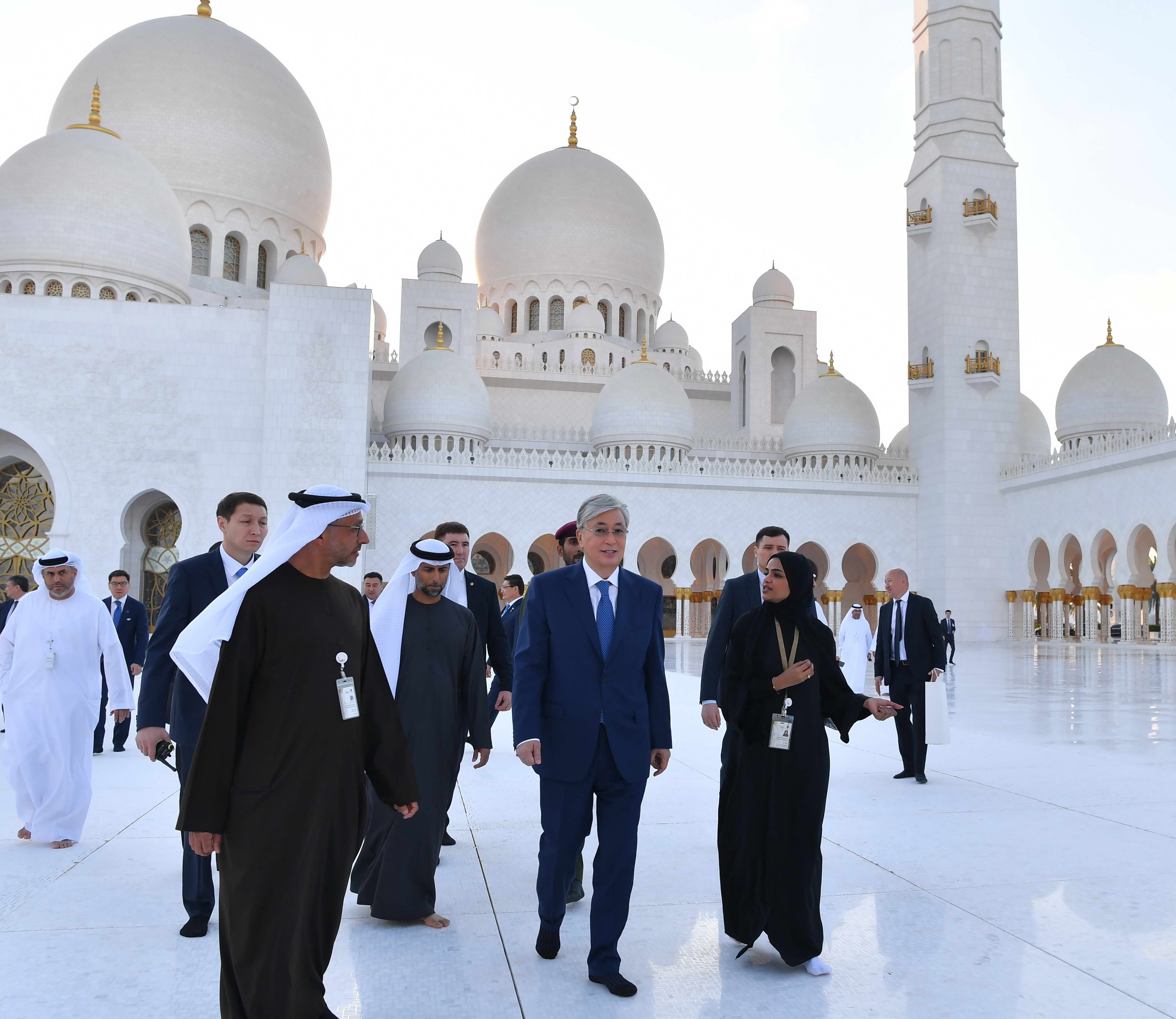 ОАЭ первая арабская страна которую посетил  Президент Казахстана Касым-Жомарт Токаев
